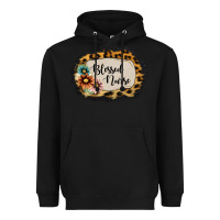 Black blessed nurse Heavyweight Hoodie - Jasminsmagicworld