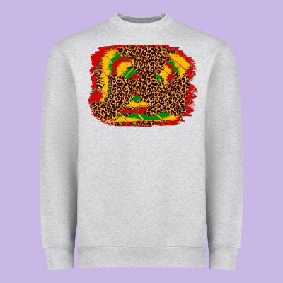 Heavyweight Sweatshirt black history background