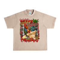 French Oak merry cluckin' christmas Urban Heavy Tee - RanaPortraitStore