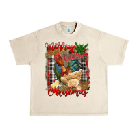 Sandshell merry cluckin' christmas Urban Heavy Tee - RanaPortraitStore
