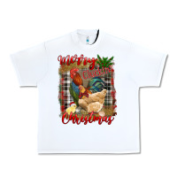 Merry Cluckin' Christmas Urban Heavy Tee | Teevron