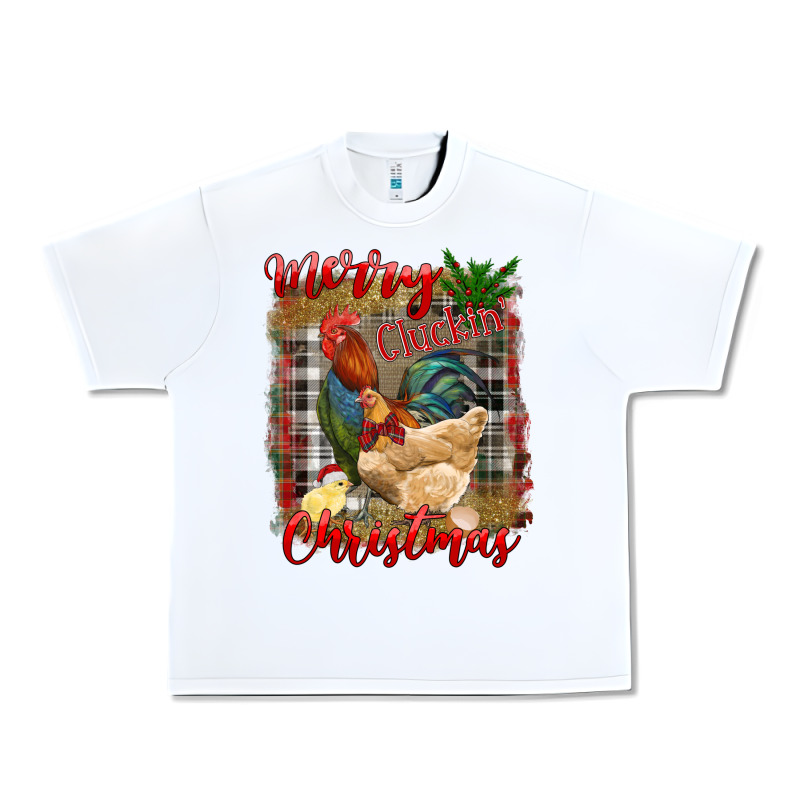 Merry Cluckin' Christmas Urban Heavy Tee by RanaPortraitStore | Teevron
