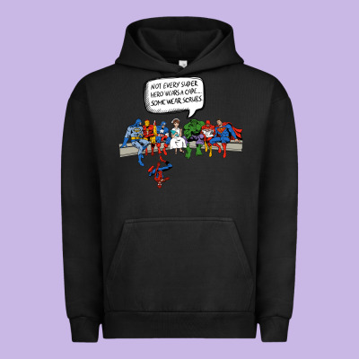 Superheros Urban Hoodie Designed By Bettercallsaul