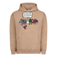 Pigment Burro Superheros Urban Hoodie - Bettercallsaul