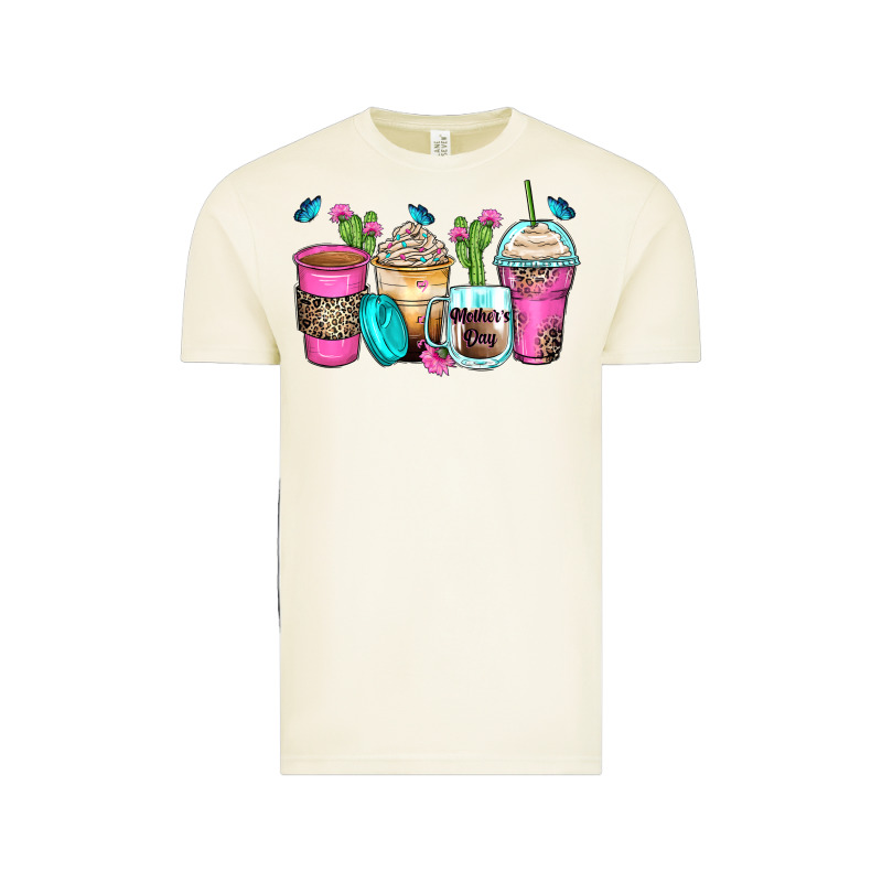 Mother's Day Coffee Cups Vintage Tee by Zillion Design Studio | Teevron