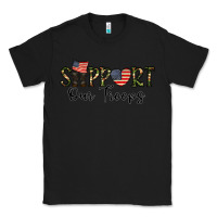 Black support our troops Classic Tee - CowhideDigitalArt