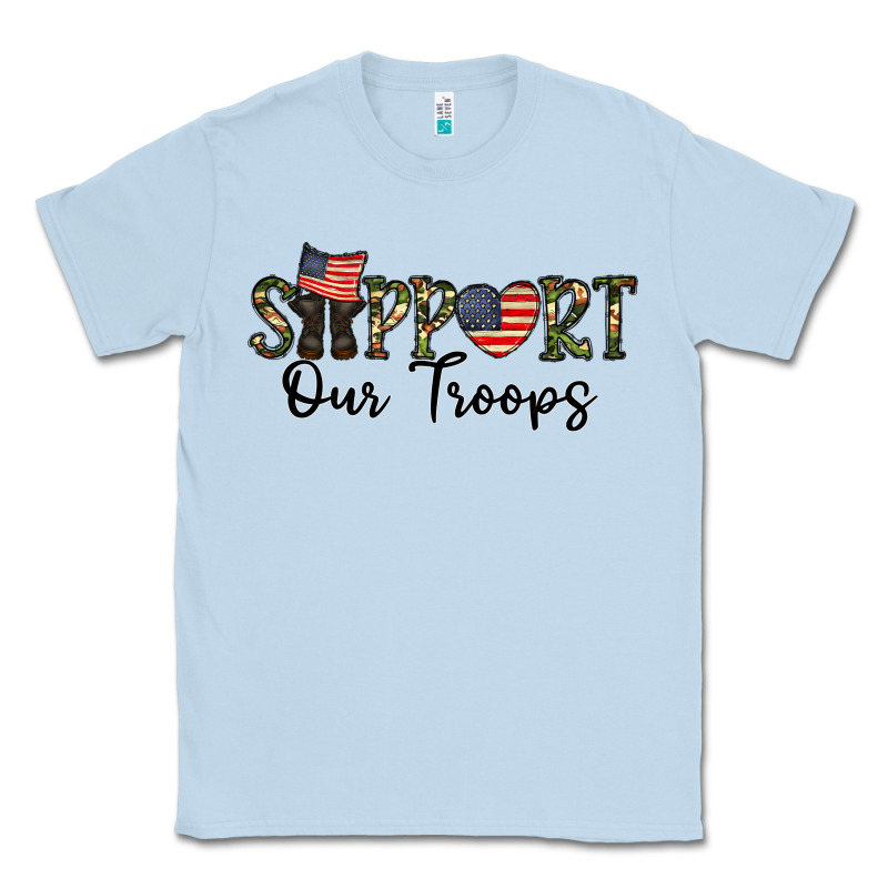 Support Our Troops Classic Tee by CowhideDigitalArt | Teevron