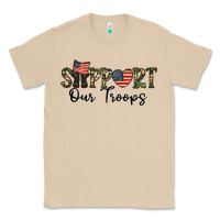 Mushroom support our troops Classic Tee - CowhideDigitalArt