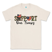 Natural support our troops Classic Tee - CowhideDigitalArt