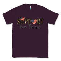 Plum support our troops Classic Tee - CowhideDigitalArt
