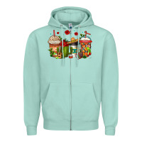 Seafoam cinco de mayo coffee cups Zipper Hoodie - Jasminsmagicworld