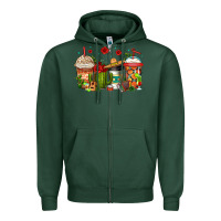 Sports Green cinco de mayo coffee cups Zipper Hoodie - Jasminsmagicworld