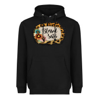 Black Blessed Sister Heavyweight Hoodie - Jasminsmagicworld
