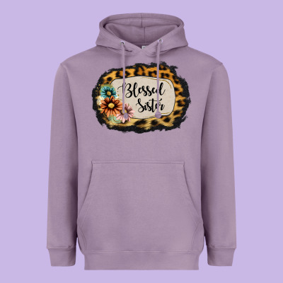 Blessed Sister Heavyweight Hoodie Designed By Jasminsmagicworld