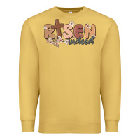 Antique Gold risen indeed Premium Sweatshirt - MaliasSmallBusiness