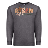 Charcoal Heather risen indeed Premium Sweatshirt - MaliasSmallBusiness