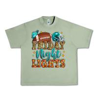 Oil Green friday night lights american football Urban Heavy Tee - Zillion Design Studio