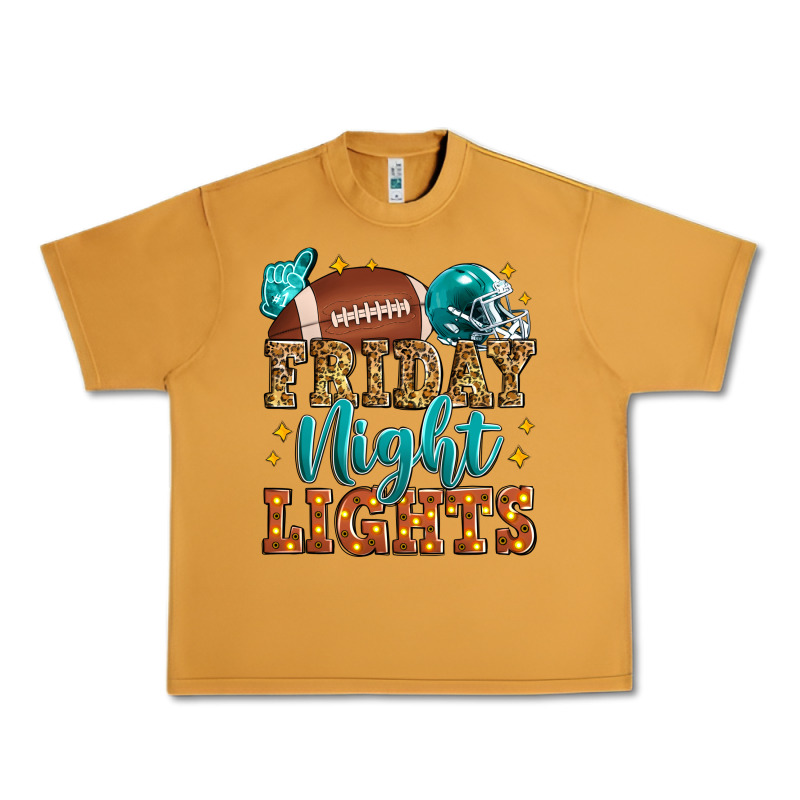 Friday Night Lights American Football Urban Heavy Tee by Zillion Design Studio | Teevron
