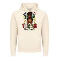 Vintage Artic teacher life afro messy bun Vintage Hoodie - texasbilliewilder