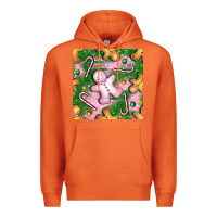 Carrot christmas smile gingerbread cookie seamless pattern bbs Premium Hoodie - BundleAndBundleShop