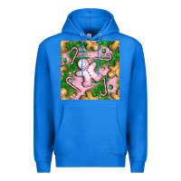 True Royal christmas smile gingerbread cookie seamless pattern bbs Premium Hoodie - BundleAndBundleShop