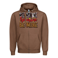 Chestnut be mine be mine be mine Zipper Hoodie - AdoDesignShop
