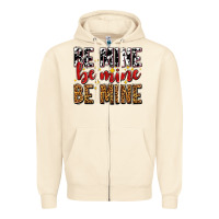 Sandshell be mine be mine be mine Zipper Hoodie - AdoDesignShop