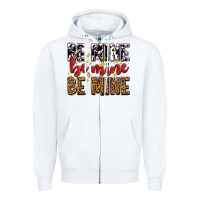 White be mine be mine be mine Zipper Hoodie - AdoDesignShop