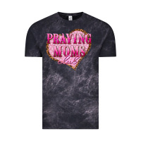 Cloud Black praying moms club Vintage Tee - texasbilliewilder