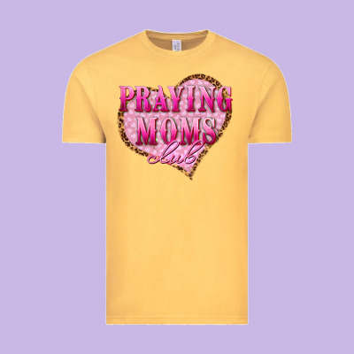 Praying Moms Club Vintage Tee Designed By Texasbilliewilder