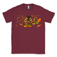 Burgundy juneteenth afro messy bun libbey glass Classic Tee - HRA Design Shop