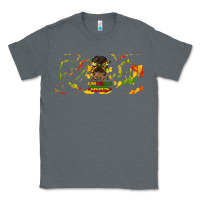 Charcoal Heather juneteenth afro messy bun libbey glass Classic Tee - HRA Design Shop