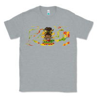 Heather Grey juneteenth afro messy bun libbey glass Classic Tee - HRA Design Shop