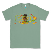 Sage juneteenth afro messy bun libbey glass Classic Tee - HRA Design Shop