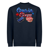 Navy cousin crew Heavyweight Sweatshirt - Zillion Design Studio