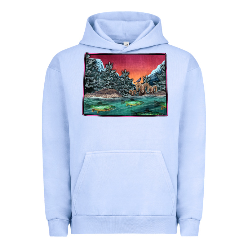 Colorado Scenery Map Urban Hoodie by Bettercallsaul | Teevron