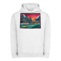 Pigment Lunar Rock Colorado Scenery Map Urban Hoodie - Bettercallsaul