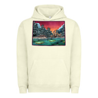 Pigment Pistachio Colorado Scenery Map Urban Hoodie - Bettercallsaul