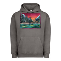 Pigment Tornado Colorado Scenery Map Urban Hoodie - Bettercallsaul