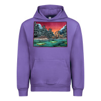 Tulip Colorado Scenery Map Urban Hoodie - Bettercallsaul