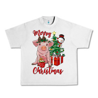 Lunar Rock merry christmas pig Urban Heavy Tee - RanaPortraitStore