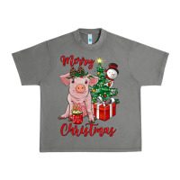 Tornado merry christmas pig Urban Heavy Tee - RanaPortraitStore