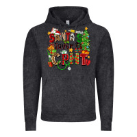 Vintage Black santa's favorite cpht Vintage Hoodie - Zillion Design Studio