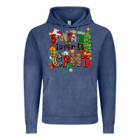 Vintage Denim santa's favorite cpht Vintage Hoodie - Zillion Design Studio