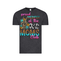 Vintage Black proud member of the bad moms club Vintage Tee - texasbilliewilder