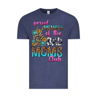 Vintage Denim proud member of the bad moms club Vintage Tee - texasbilliewilder