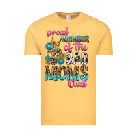 Vintage Mustard proud member of the bad moms club Vintage Tee - texasbilliewilder