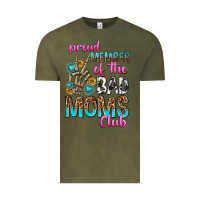 Vintage Olive proud member of the bad moms club Vintage Tee - texasbilliewilder