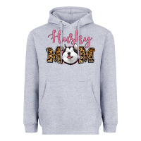 Heather Grey Husky Mom Heavyweight Hoodie - Jasminsmagicworld