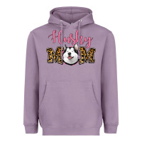 Lavender Husky Mom Heavyweight Hoodie - Jasminsmagicworld